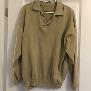 Men’s tan sweater
